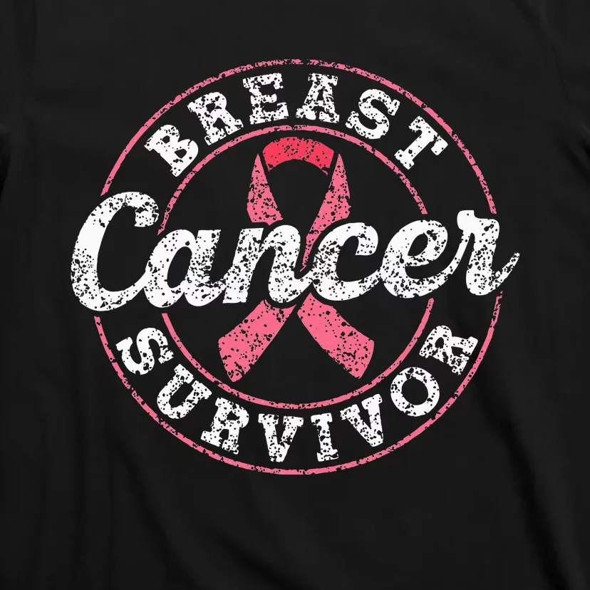 Breast Cancer Survivor Pink Awareness Fight Breast Cancer T-Shirt