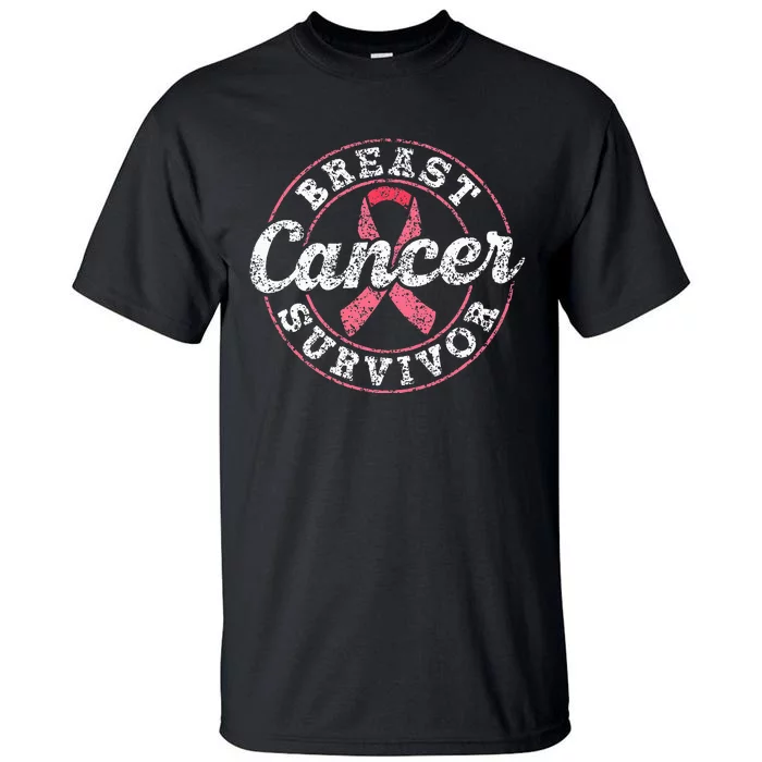 Breast Cancer Survivor Pink Awareness Fight Breast Cancer Tall T-Shirt