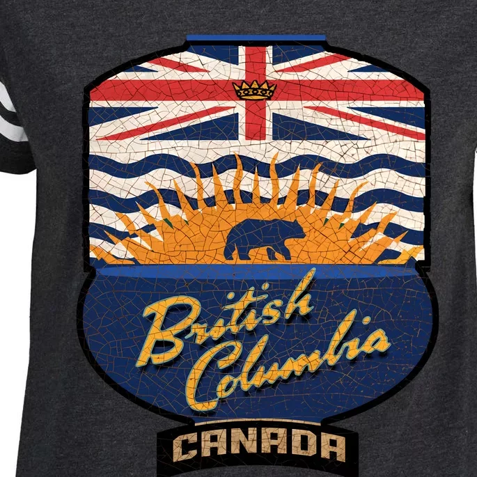 British Columbia Souvenir Enza Ladies Jersey Football T-Shirt