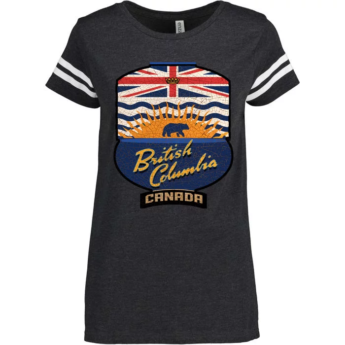 British Columbia Souvenir Enza Ladies Jersey Football T-Shirt