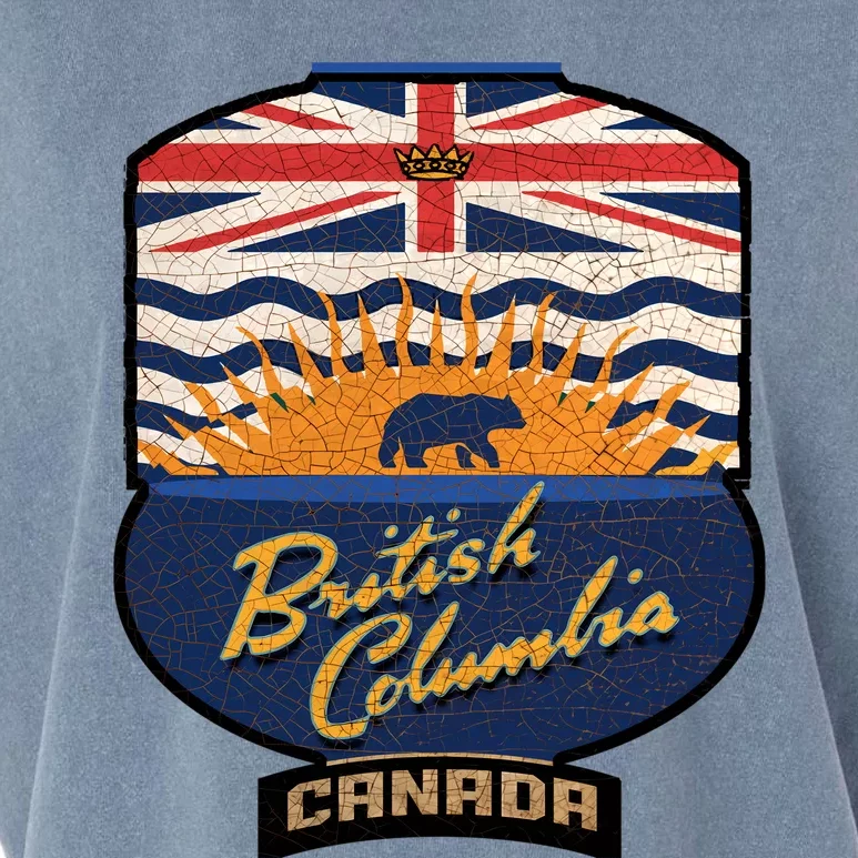 British Columbia Souvenir Garment-Dyed Women's Muscle Tee