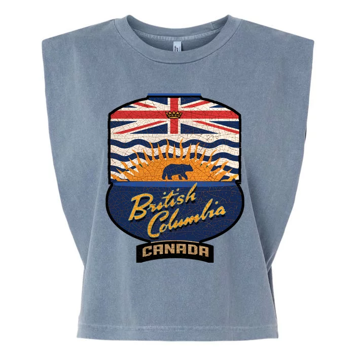 British Columbia Souvenir Garment-Dyed Women's Muscle Tee