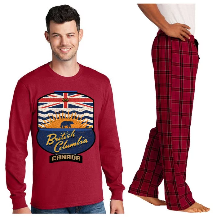 British Columbia Souvenir Long Sleeve Pajama Set