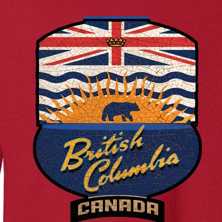 British Columbia Souvenir Toddler Sweatshirt