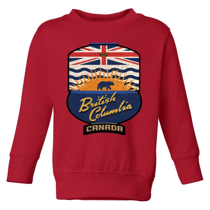 British Columbia Souvenir Toddler Sweatshirt