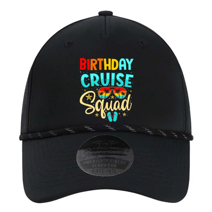 Birthday Cruise Squad Cruising Vacation Funny Crew Performance The Dyno Cap