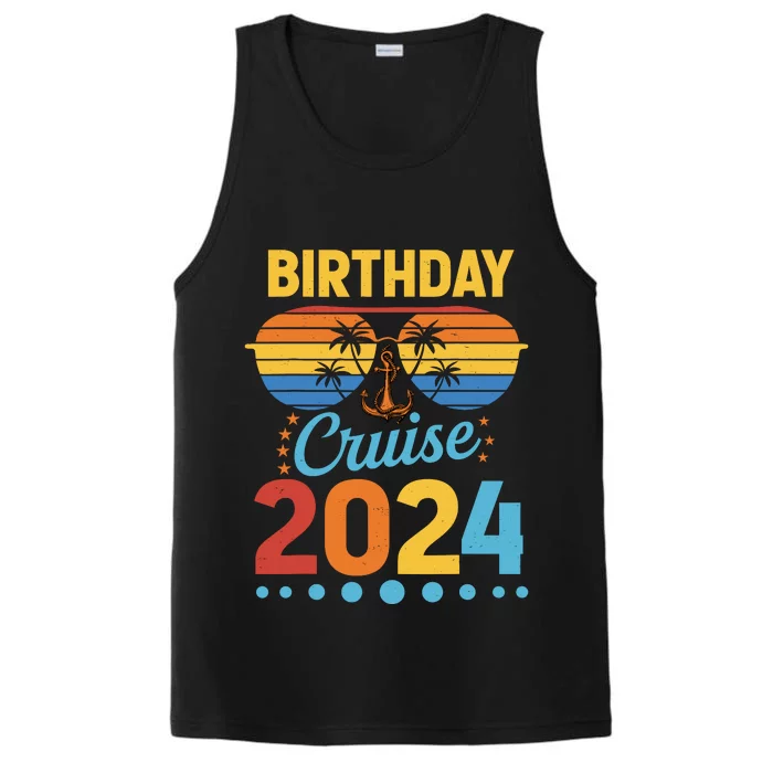 Birthday Cruise Squad Birthday Party Cruise Squad 2024 Performance Tank