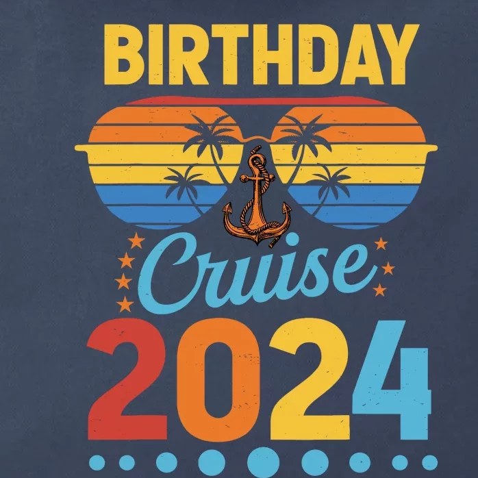 Birthday Cruise Squad Birthday Party Cruise Squad 2024 Zip Tote Bag