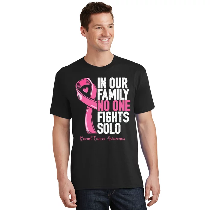 Breast Cancer Support Family  Breast Cancer Awareness T-Shirt