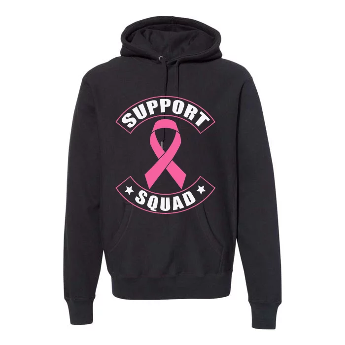 Breast Cancer Support Squad Premium Hoodie