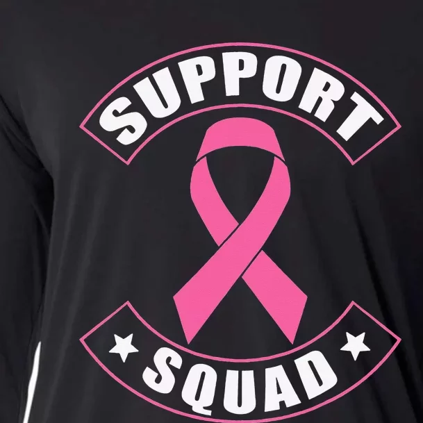 Breast Cancer Support Squad Cooling Performance Long Sleeve Crew