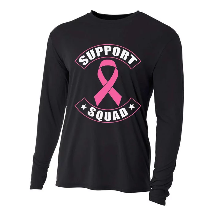 Breast Cancer Support Squad Cooling Performance Long Sleeve Crew