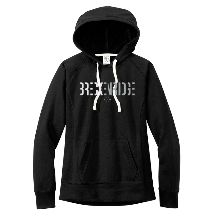 Breckenridge Colorado Ski Women's Fleece Hoodie