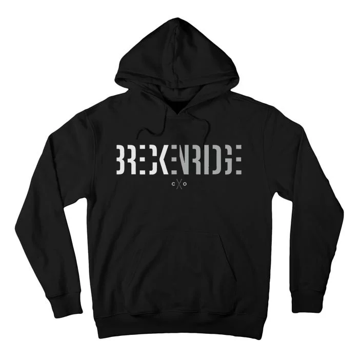 Breckenridge Colorado Ski Tall Hoodie