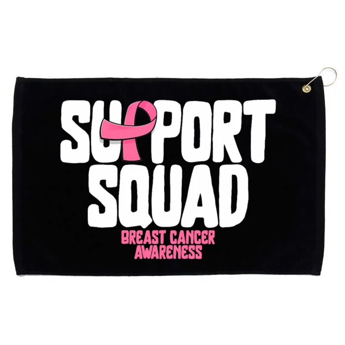 Breast Cancer Shirts Support Squad Breast Cancer Awareness Grommeted Golf Towel