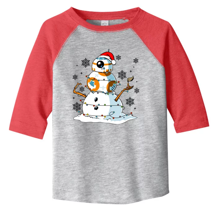 Bb8 Christmas Star Movie Wars Couples Bb8 Christmas Lights Toddler Fine Jersey T-Shirt