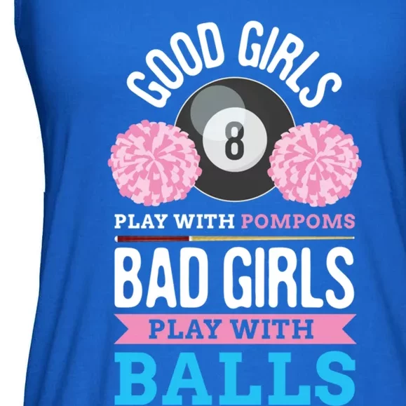 Billiards Cue Sport Game Pool Balls Billiard Player Gift Ladies Essential Flowy Tank