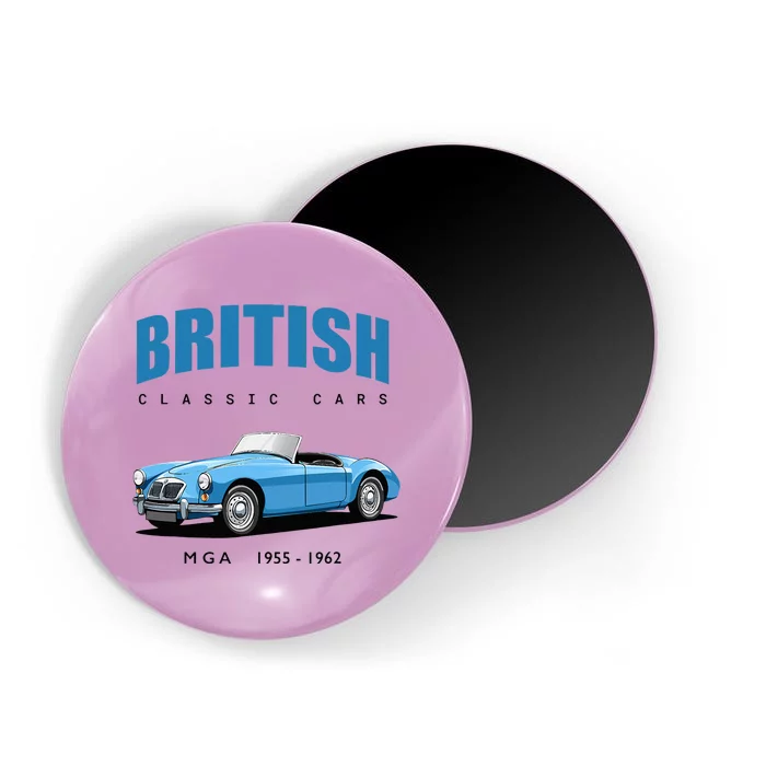 British Classic Sports Cars MG MGA Magnet