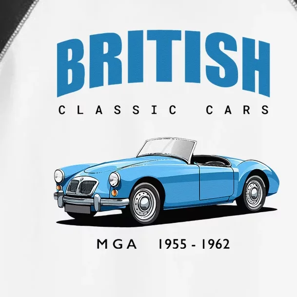 British Classic Sports Cars MG MGA Toddler Fine Jersey T-Shirt