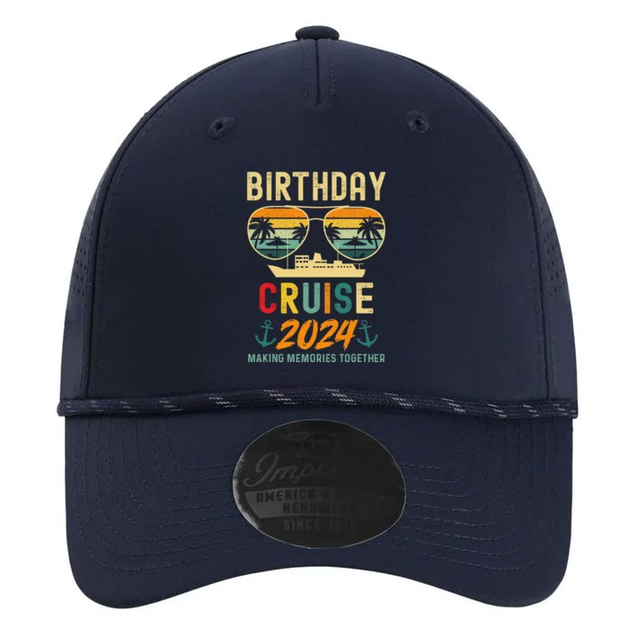 Birthday Cruise Shirts 2024 Squad Family Vacation Summer Performance The Dyno Cap