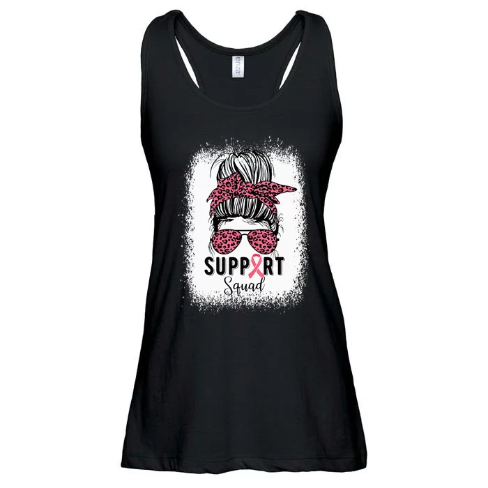 Breast Cancer Support Squad Ribbon Breast Cancer Awareness Ladies Essential Flowy Tank