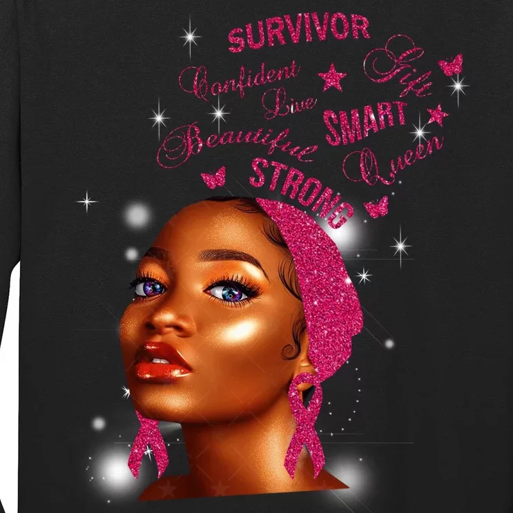 Breast Cancer Survivor Queen Long Sleeve Shirt