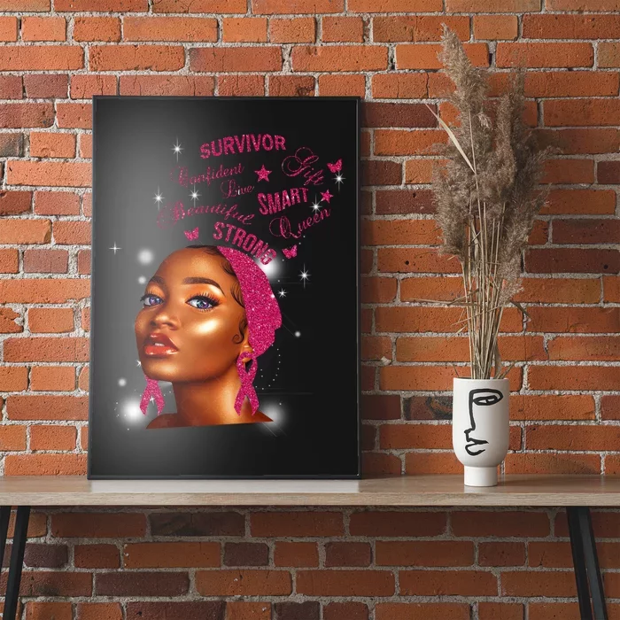 Breast Cancer Survivor Queen Poster