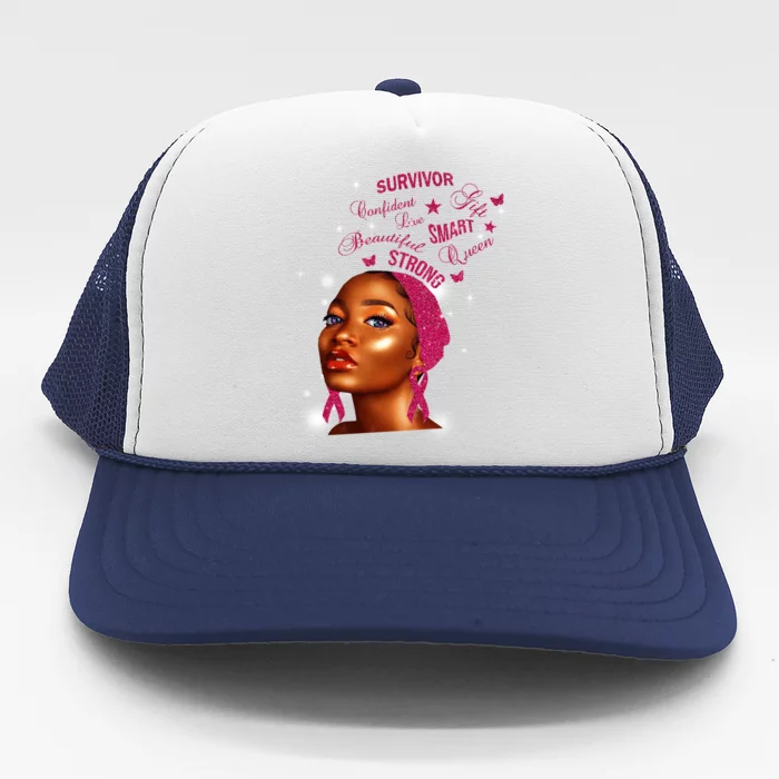 Breast Cancer Survivor Queen Trucker Hat