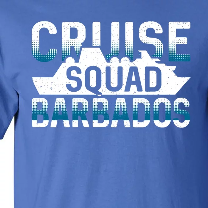 Barbados Cruise Squad Meaningful Gift Tall T-Shirt