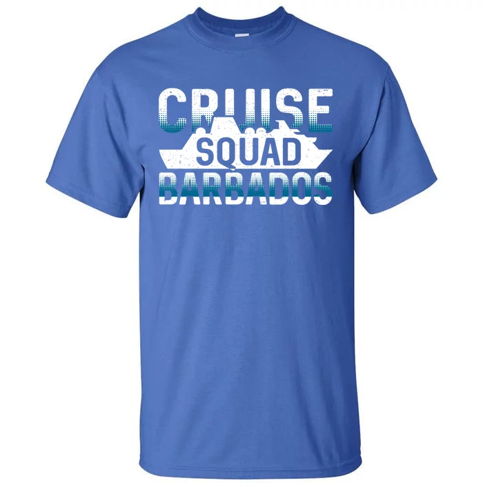 Barbados Cruise Squad Meaningful Gift Tall T-Shirt