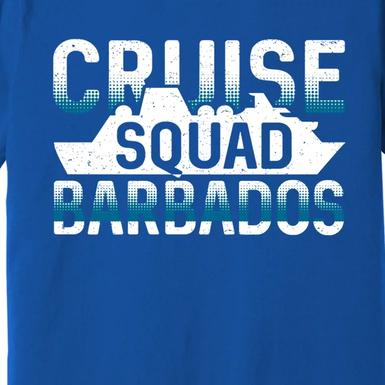 Barbados Cruise Squad Meaningful Gift Premium T-Shirt