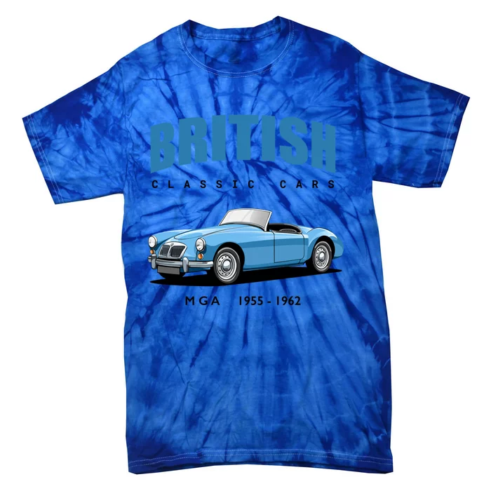 British Classic Sports Cars Cute Gift Mg Mga Gift Tie-Dye T-Shirt