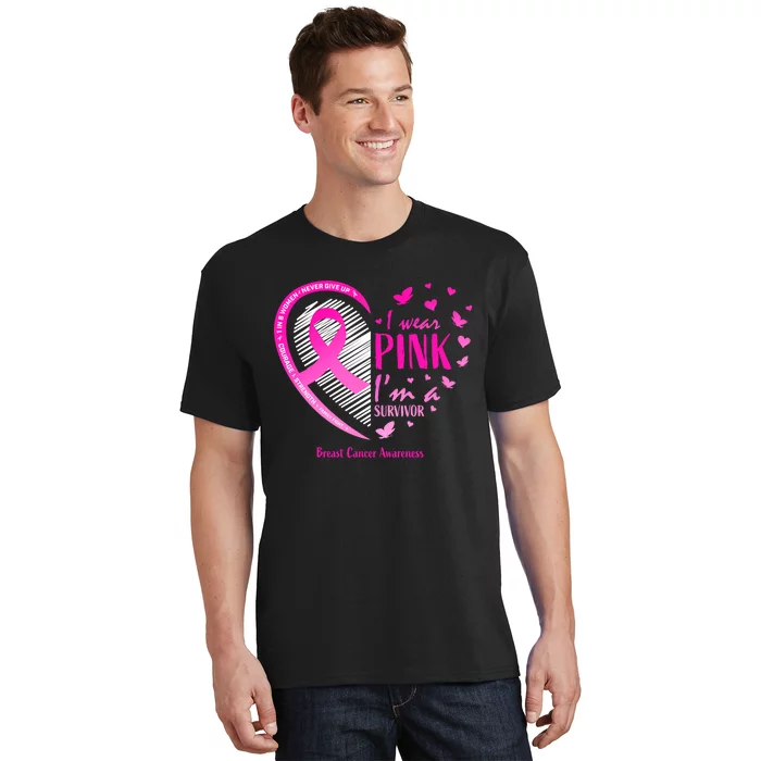 Breast Cancer Survivor Gifts Awareness T-Shirt