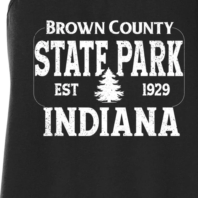 Brown County State Park Indiana Women's Racerback Tank