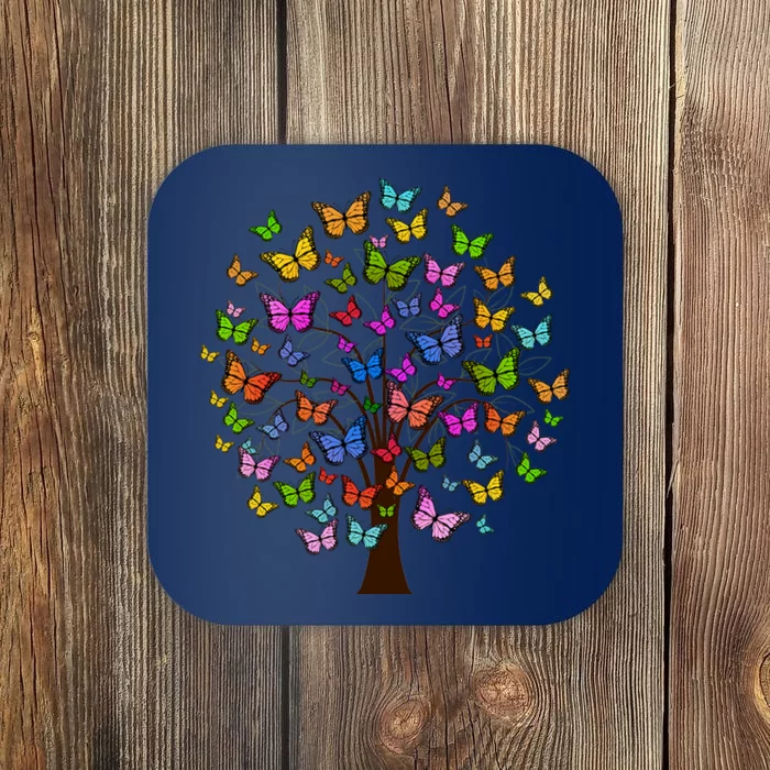 Butterfly Colorful Tree Coaster