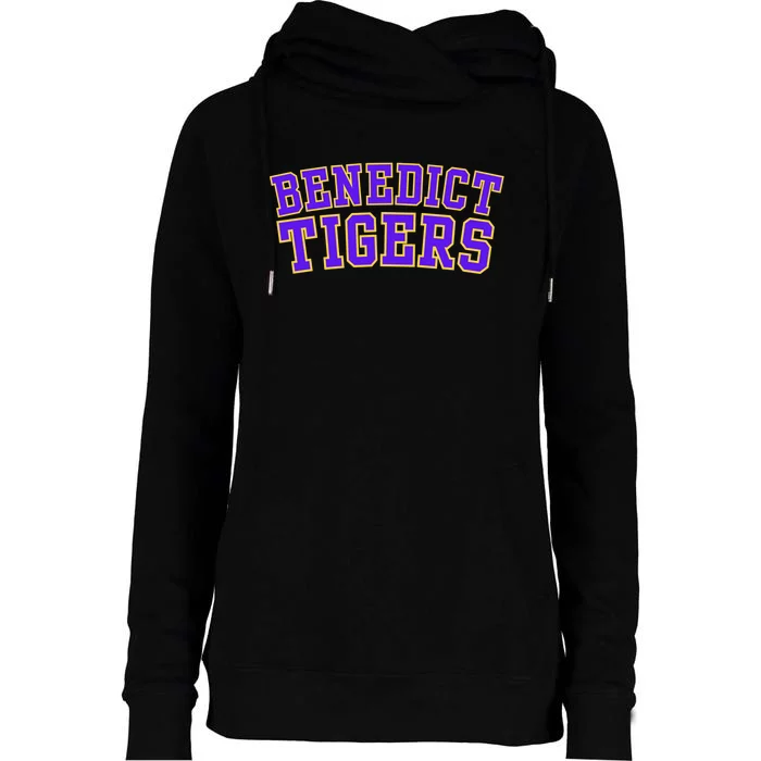 Benedict College Tigers Womens Funnel Neck Pullover Hood