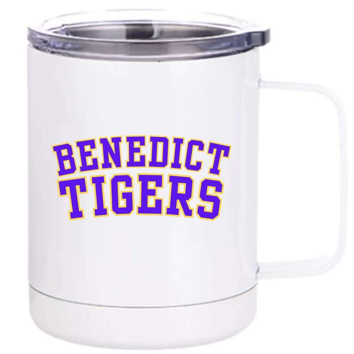 Benedict College Tigers Front & Back 12oz Stainless Steel Tumbler Cup