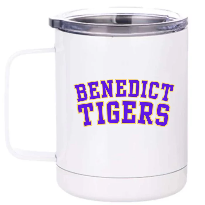 Benedict College Tigers Front & Back 12oz Stainless Steel Tumbler Cup