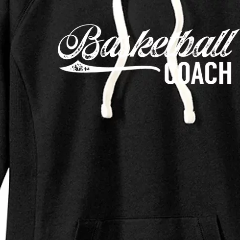 Basketball Coach Trainer Basketballer Coaching Great Gift Women's Fleece Hoodie