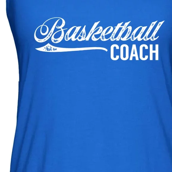 Basketball Coach Trainer Basketballer Coaching Great Gift Ladies Essential Flowy Tank