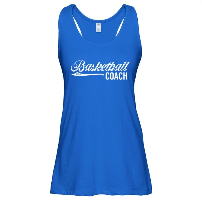 Basketball Coach Trainer Basketballer Coaching Great Gift Ladies Essential Flowy Tank