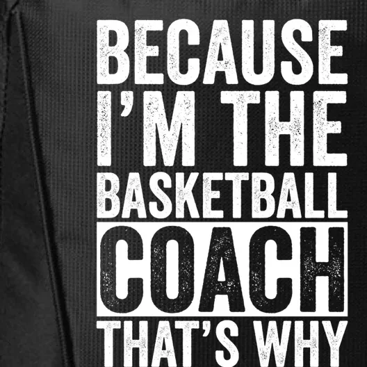 Basketball Coach Trainer Instructor Coaching Bball Gift City Backpack