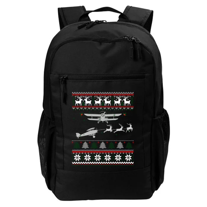 Best Christmas Thanksgiving Gift Pilots Aviation Ugly Daily Commute Backpack