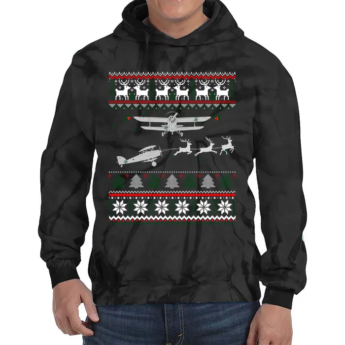 Best Christmas Thanksgiving Gift Pilots Aviation Ugly Tie Dye Hoodie