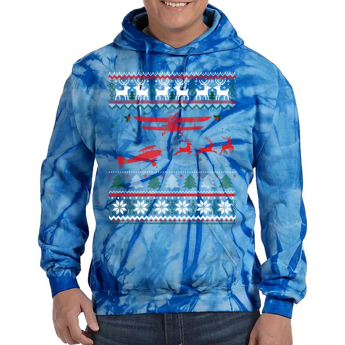 Best Christmas Thanksgiving Gift Pilots Aviation Ugly Gift Tie Dye Hoodie