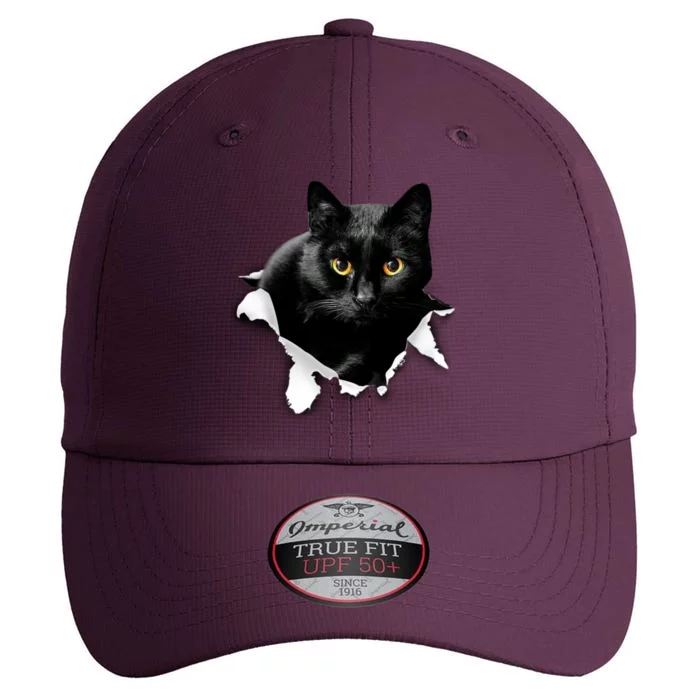 Black Cat Torn Cloth Gifts For Cat Lover Cat Dad Cat Mom The Original Performance Cap