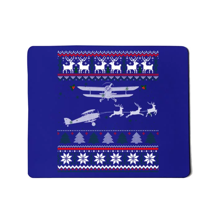 Best Christmas Thanksgiving Gift Pilots Aviation Ugly Gift Mousepad