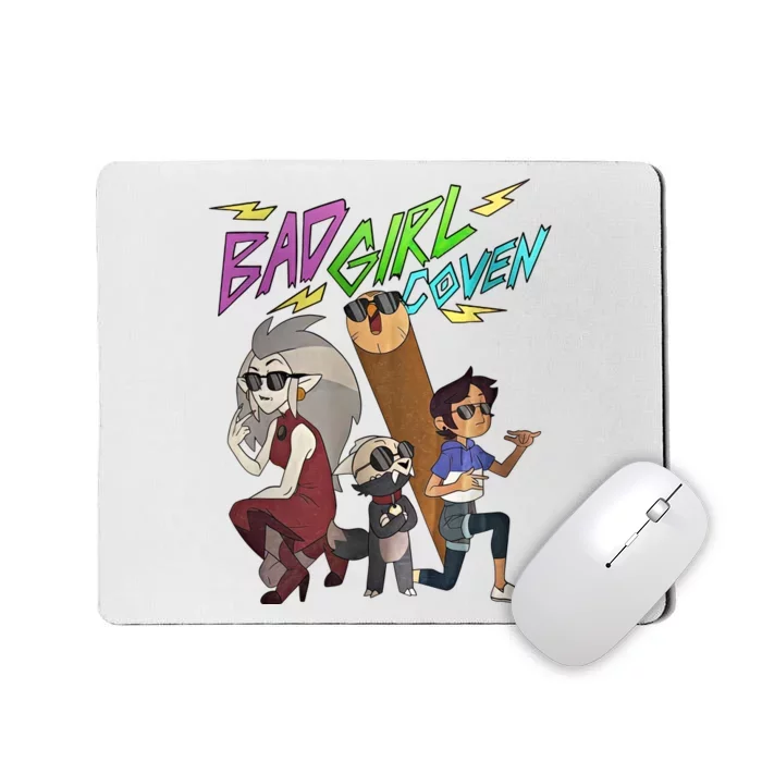 BadGirl Coven The Owl House Luz Noceda Hexside School Mousepad