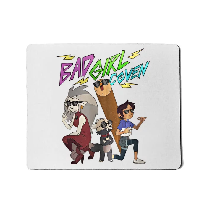 BadGirl Coven The Owl House Luz Noceda Hexside School Mousepad