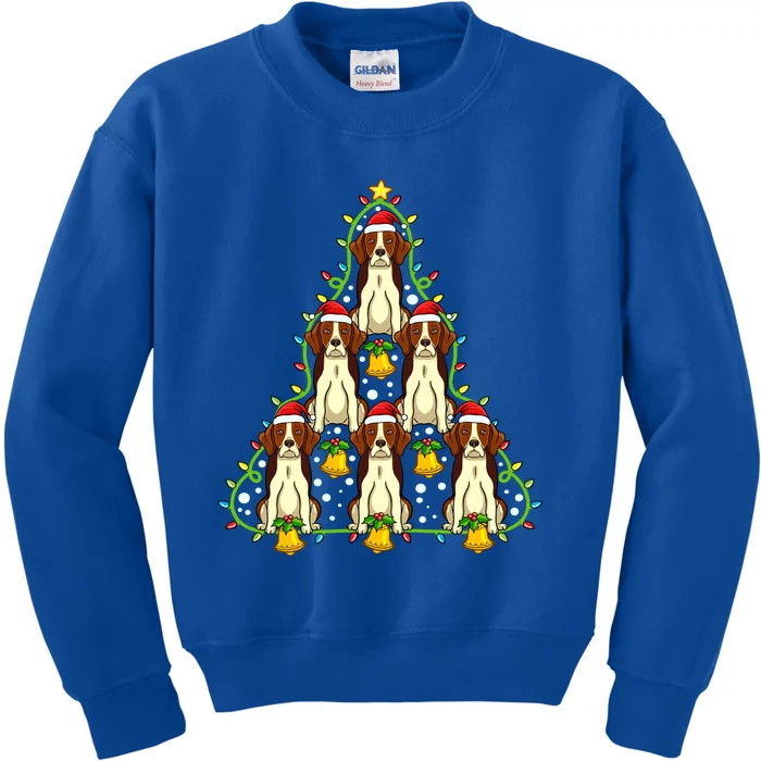 Beagle Christmas Tree Gift Xmas Gift For Beagle Lover Kids Sweatshirt